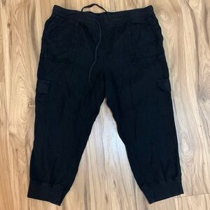 Caslon linen capri pants